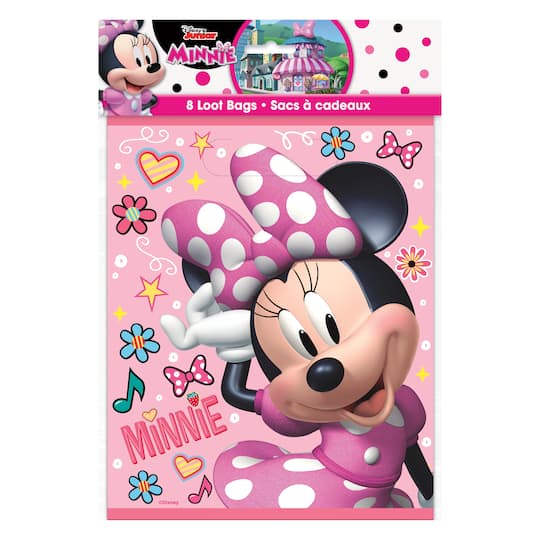 Minnie Mouse Goodie Bags, 8ct.